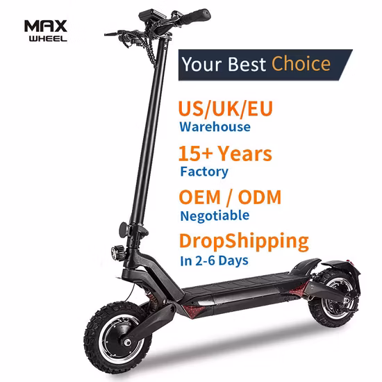 OEM China Factory Citycoco 2000W Motor 20ah Portable Folding Adult Electric Scooter with Seat